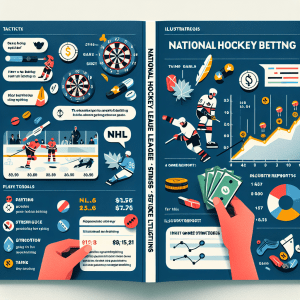 Illustrated guide to hockey betting and strategies.