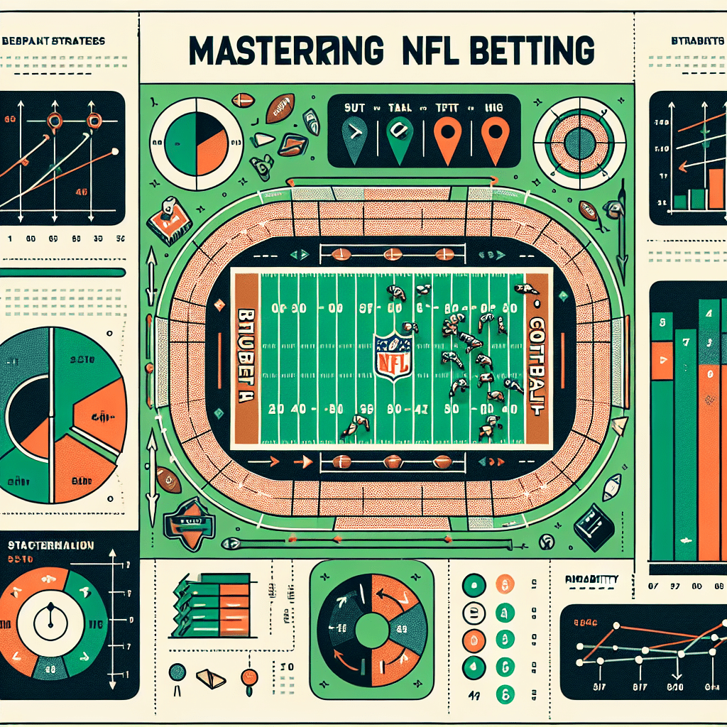 Infographic on mastering NFL betting strategies.